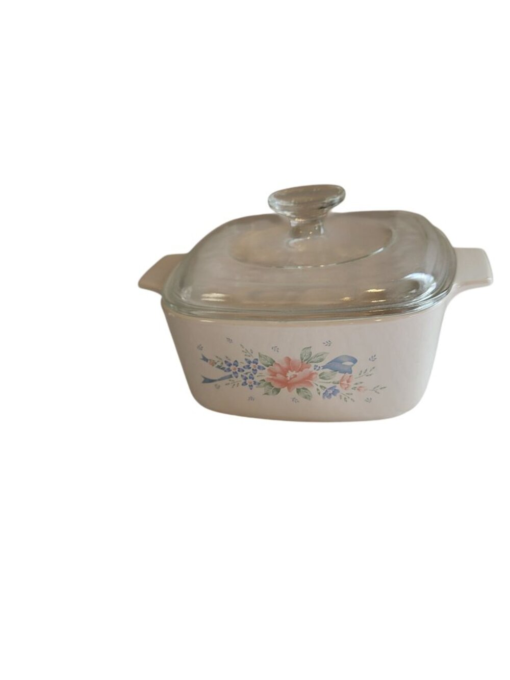 Corning Ware Symphony Casserole Dish with Glass Lid A-1 1.5-B 1.5 Liter Vintage